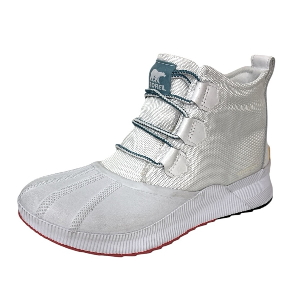 Sorel NEW Out N About III Classic Boot White Cyber Yellow 10 Rain Waterproof
